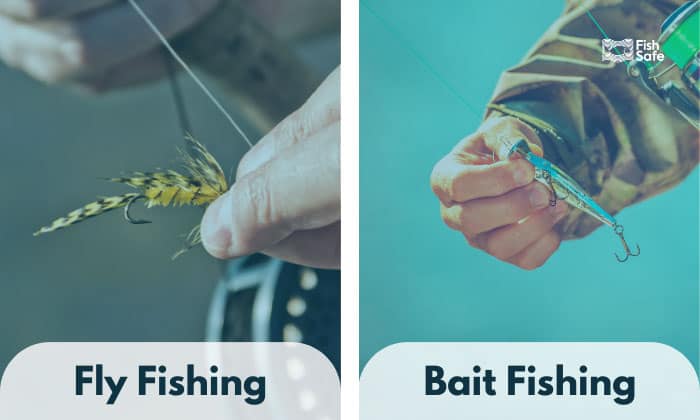 fly fishing vs bait fishing