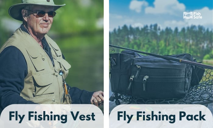 fly fishing vest vs pack