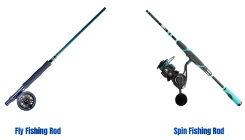 spin-vs-fly-fishing-rod