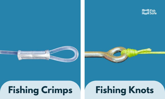 fishing crimps vs knots