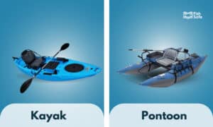 kayak vs pontoon for fishing